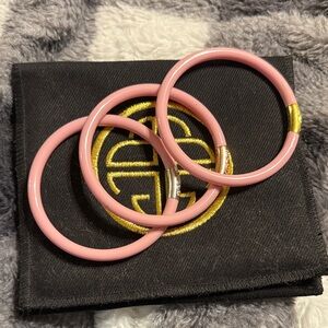 Pink Budhagirl bracelets